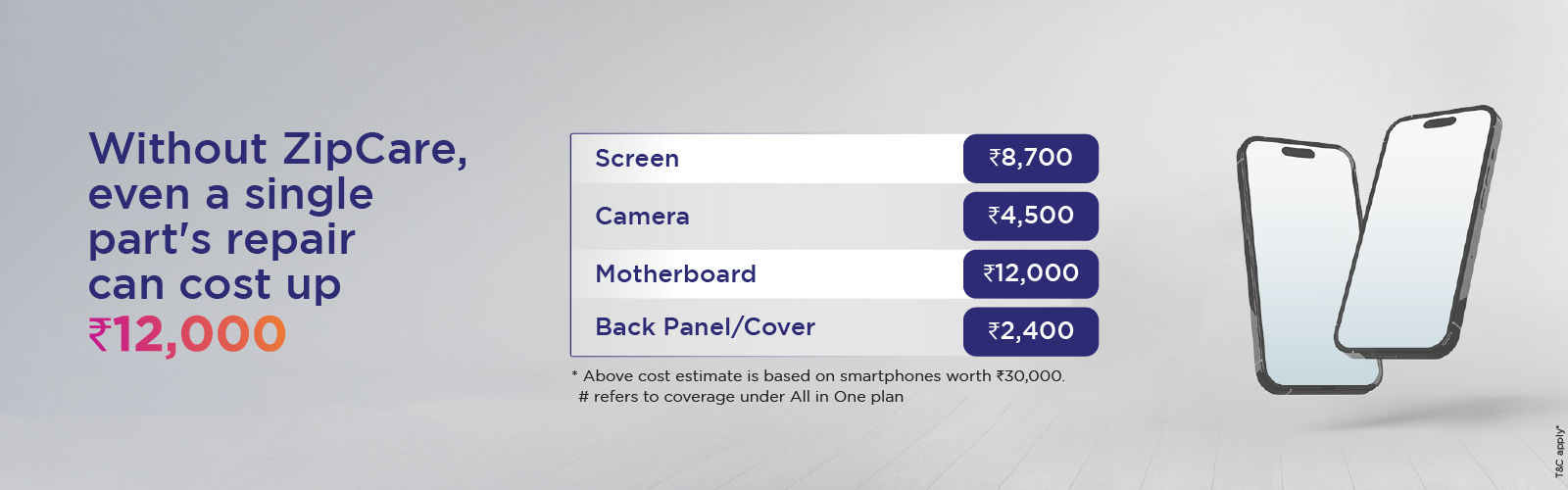 smart phone repair cost